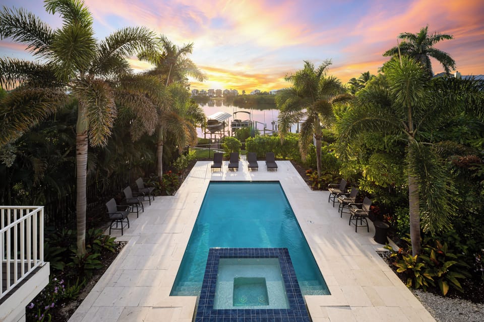 Beautiful Sunsets, Amazing Water Views, and Large Pool