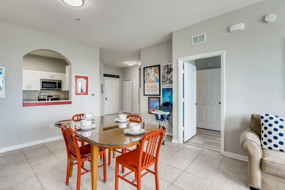 Enjoy every meal in this bright and welcoming dining room, where comfort and style come together.