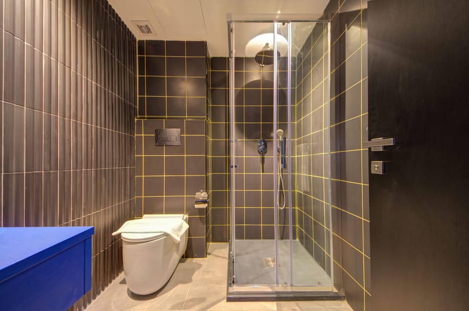 Superior Double or Twin Room | Bathroom | Shower, towels