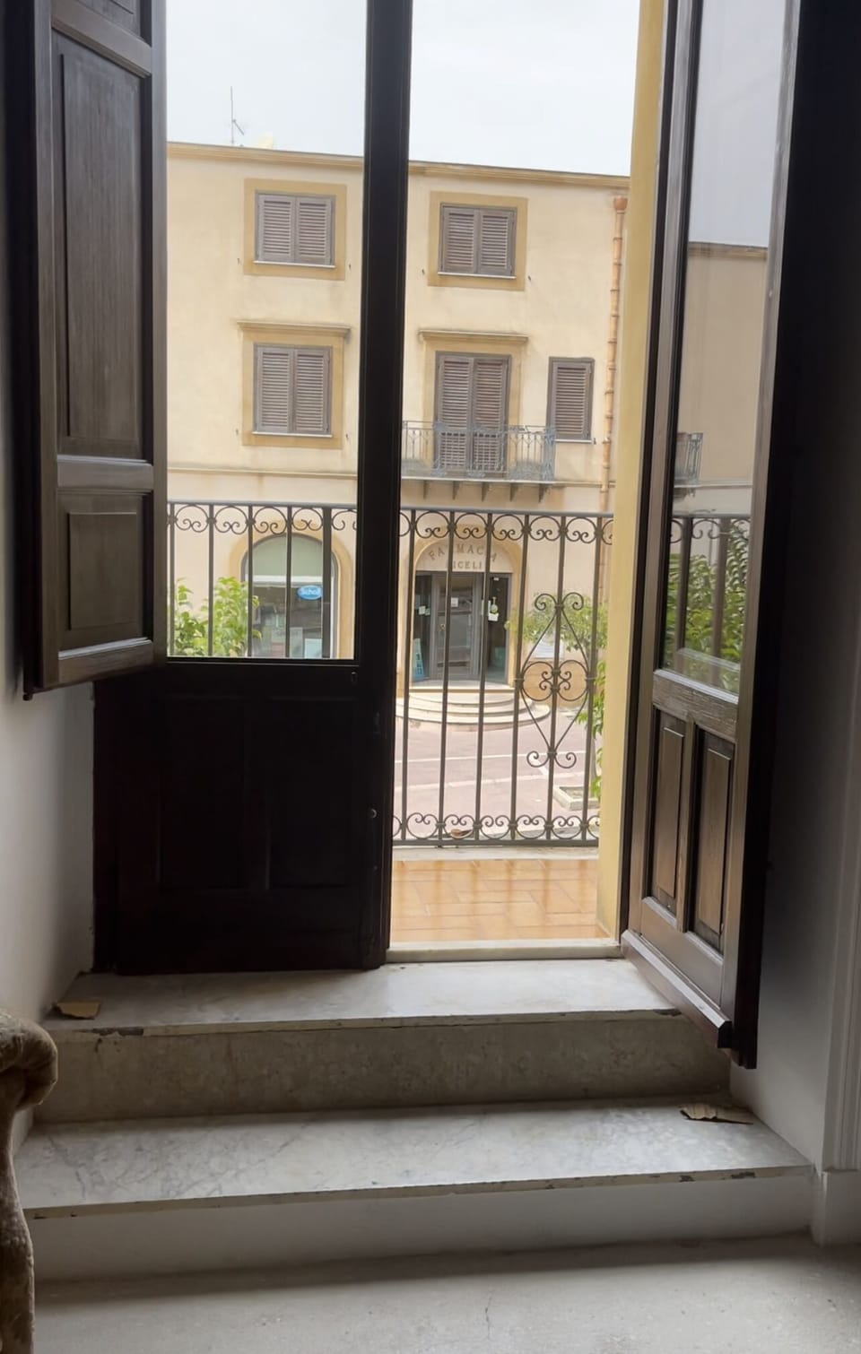 Balcony to overlook Sambuca