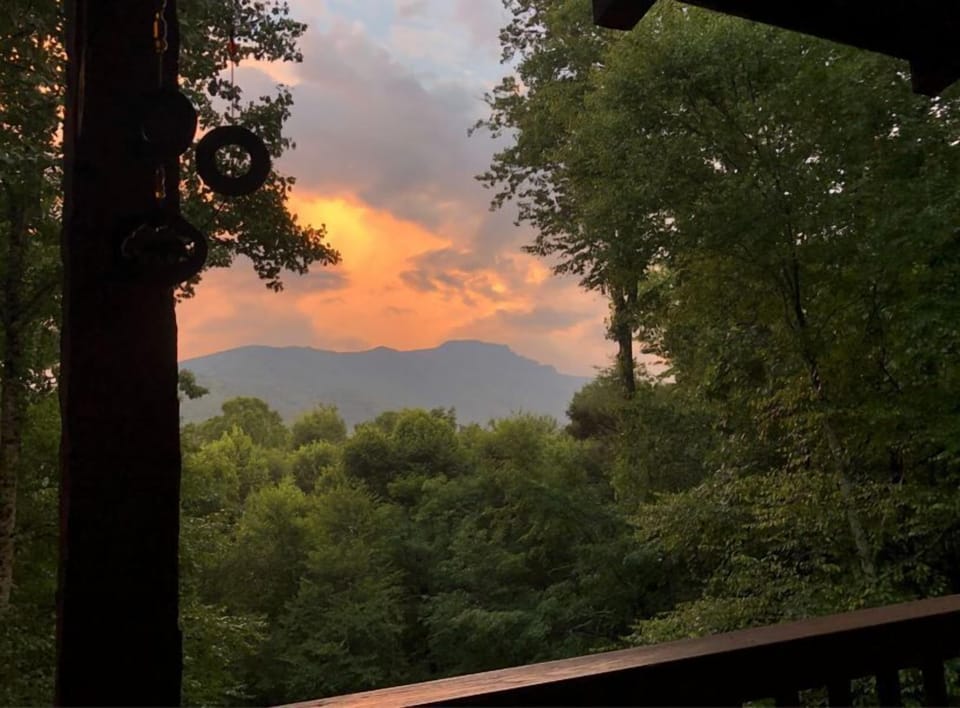 Profile views of Grandfather Mountain