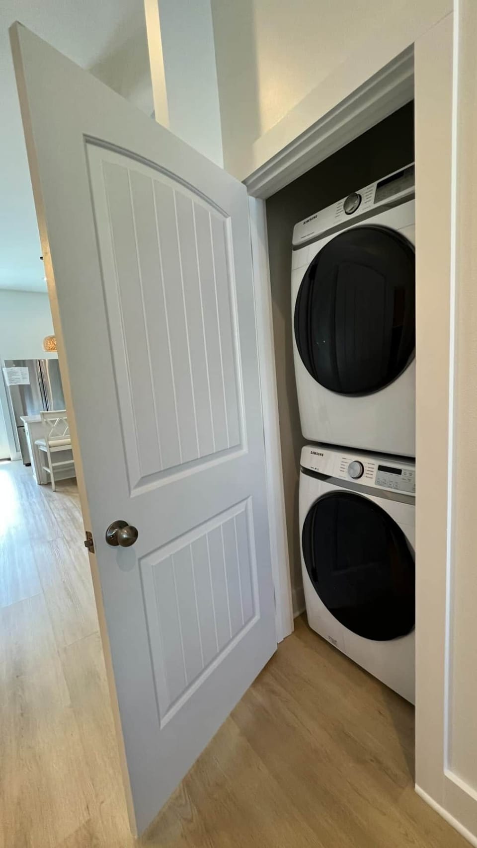 High Capacity Washer/Dryer on main floor