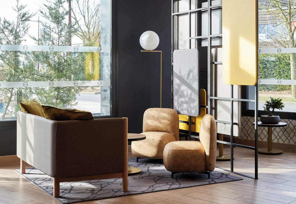 Lobby sitting area