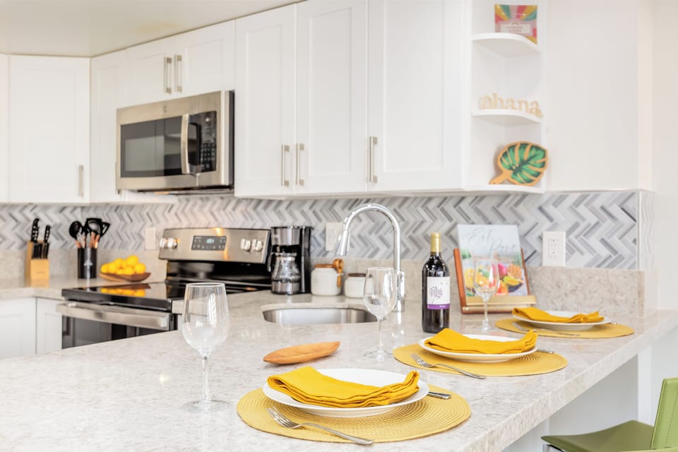 Wine and dine in your home away from home