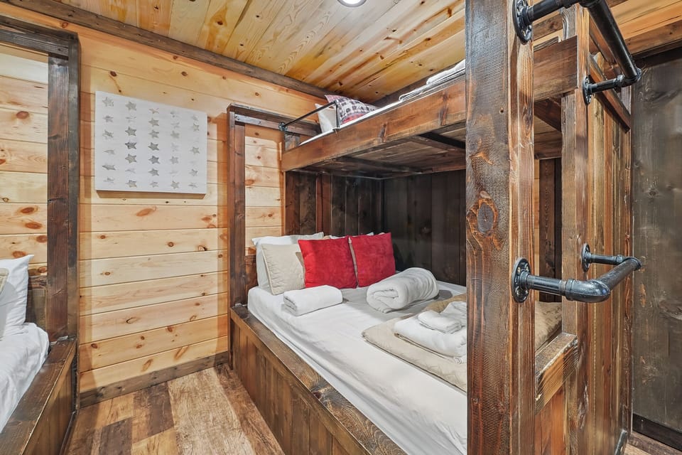 Each bedroom offers hotel-quality mattresses and cozy bedding, designed to make every guest feel pampered and at home.