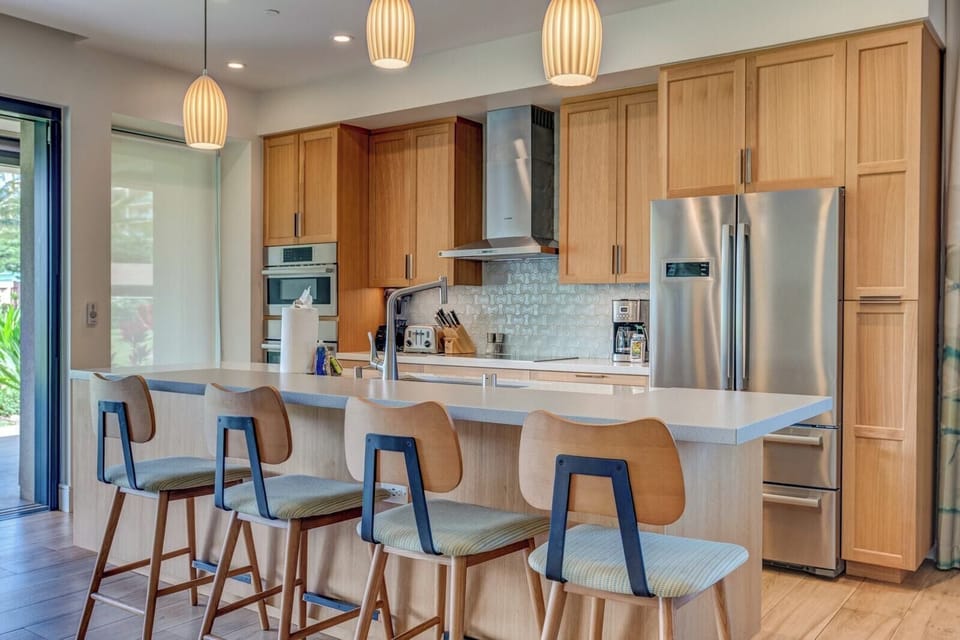 Fully equipped and spacious, ready for your vacation feasts