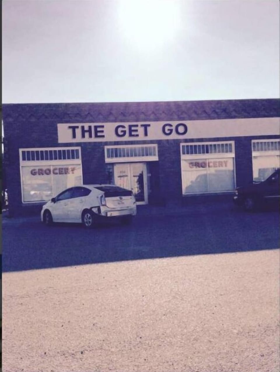 The Get Go grocery store right across the street!