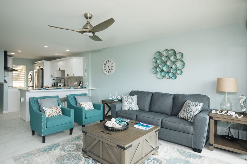 Living Room at Ocean's Edge