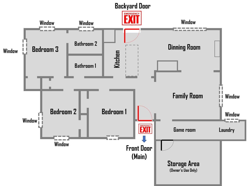 The Park Central Stay Floor Plan