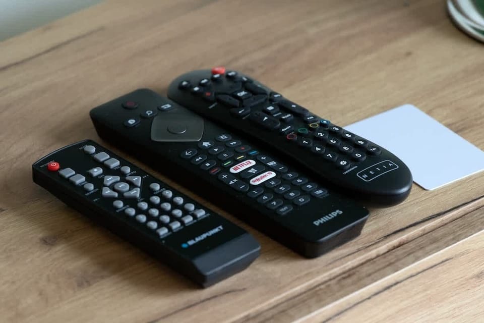 TV remotes.