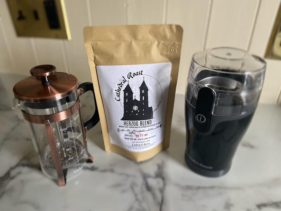 fresh local coffee!