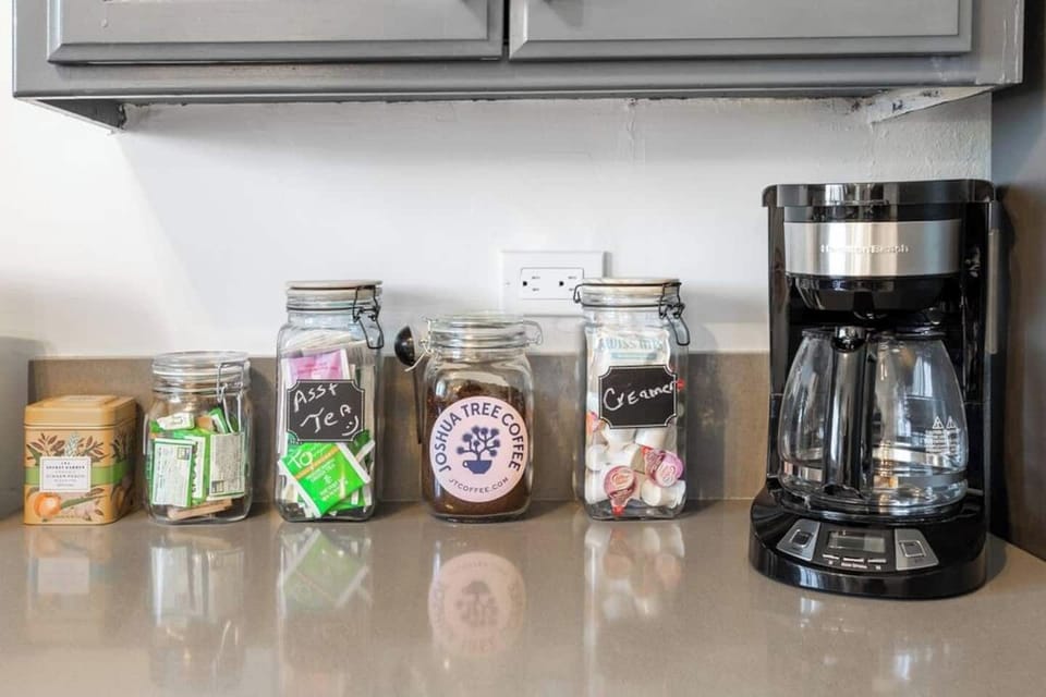 Complimentary local coffees and teas for your stay