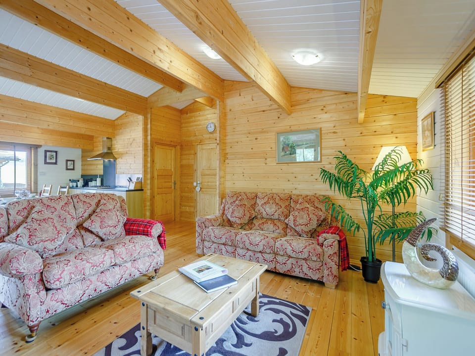 Living area | Chloe - Old Pump House Lodges, Lintlaw near Duns