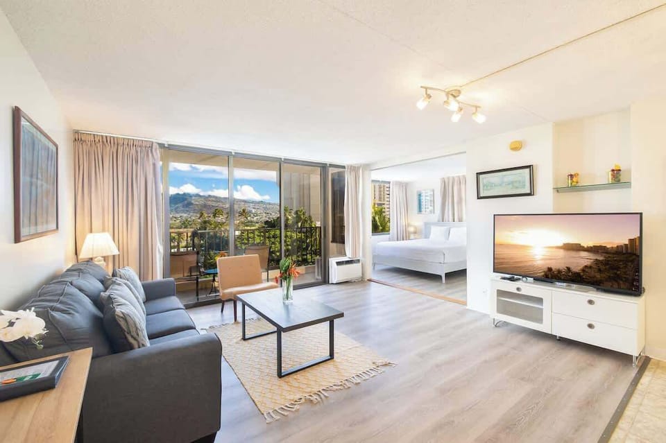 Relax and enjoy your stay in this cozy and spacious living area.