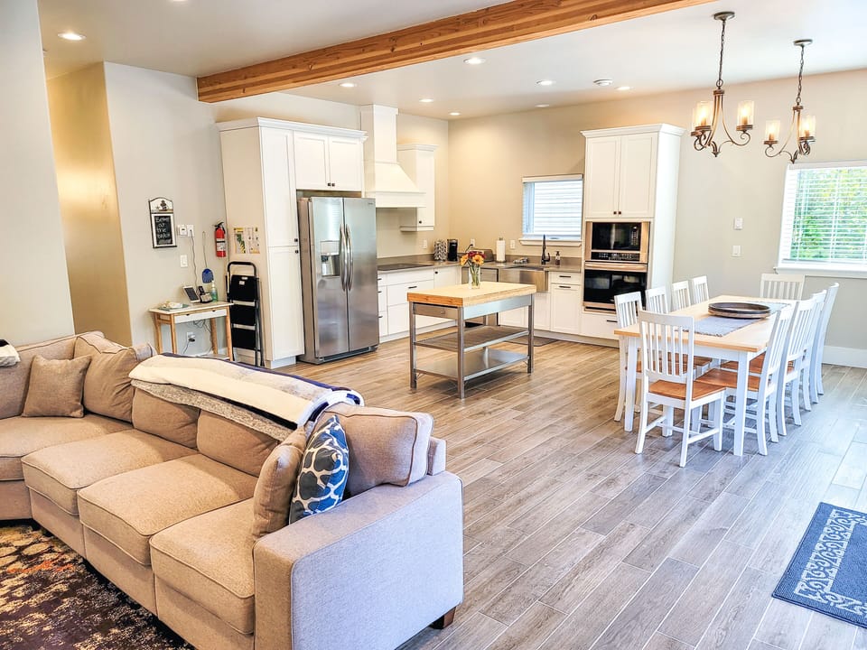 Spacious open floor plan