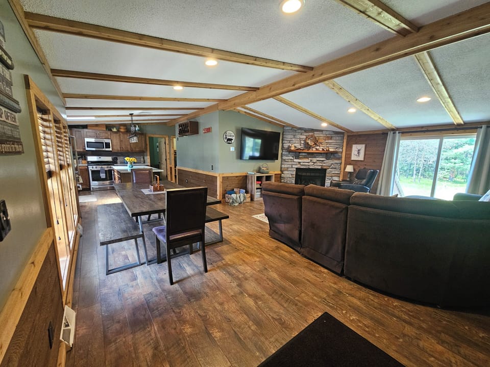 Open Concept Kitchen/Dining/Living Room Areas