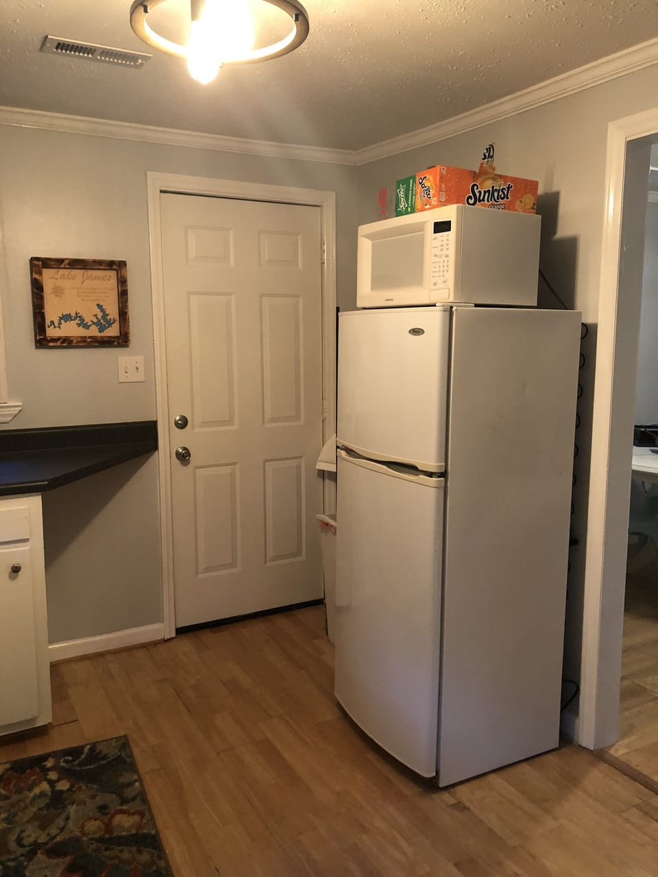 Refigerator and Microwave