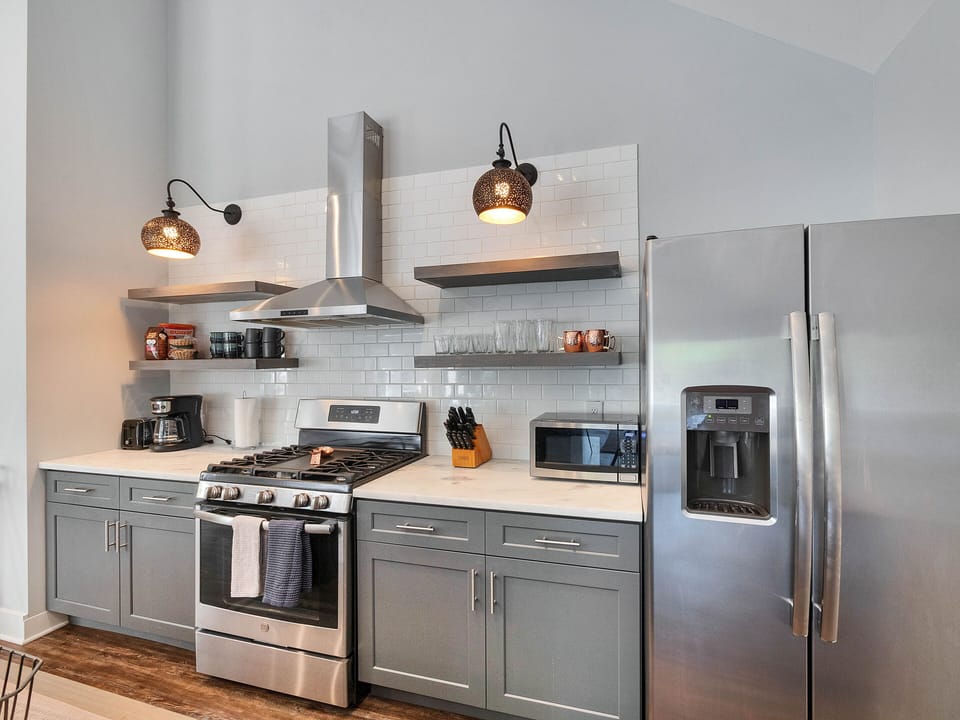 Equipped with all the kitchen must-haves.