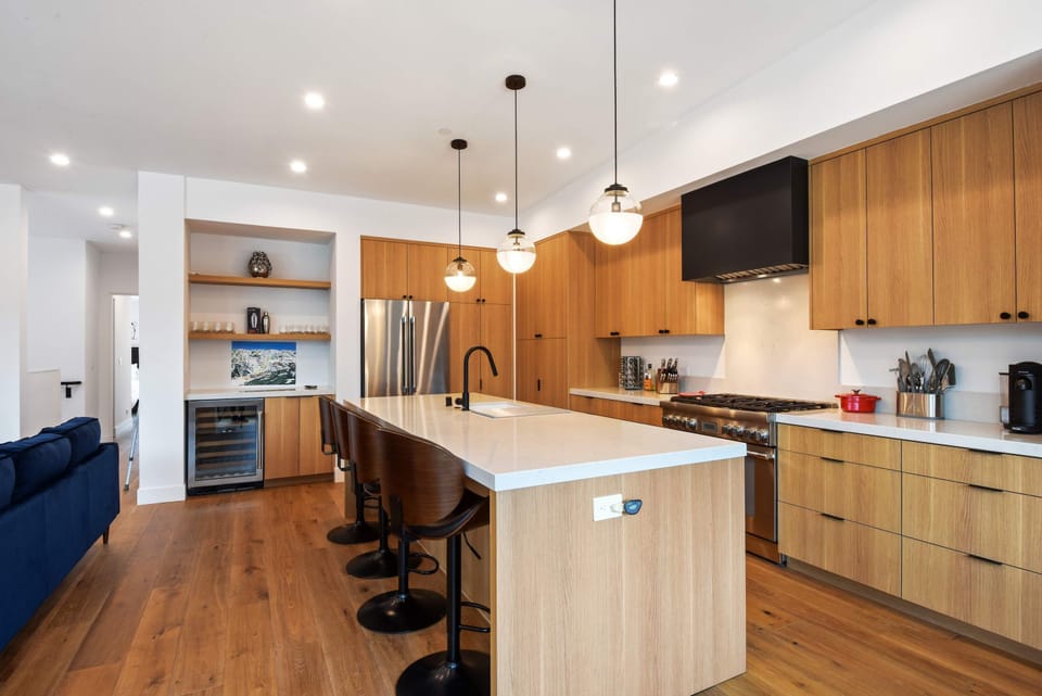Townhome, Multiple Beds, Hot Tub, Mountain View (Paradise at The Palisades) | Private kitchen | Fridge, microwave, oven, stovetop