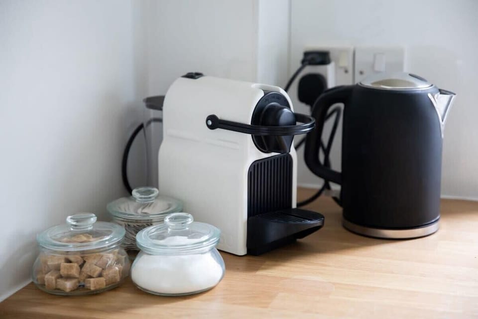 Enjoy a morning coffee.