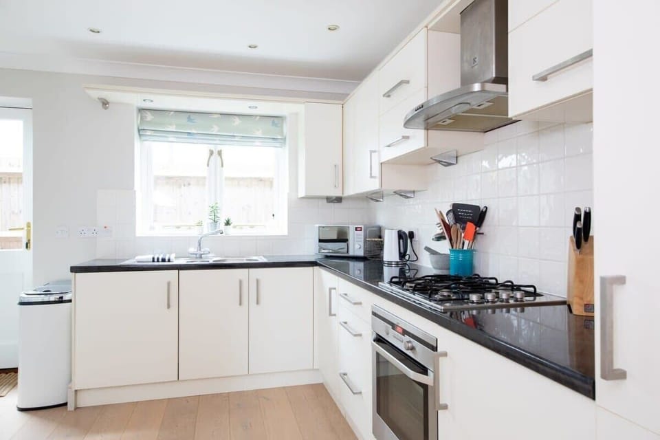 A modern house needs a modern kitchen, and here it is.