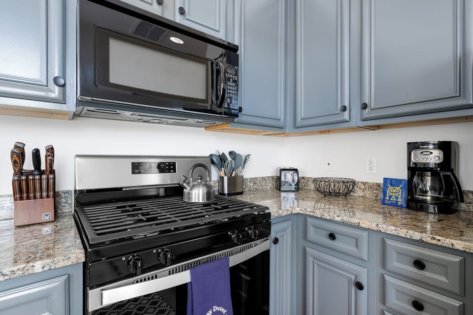 Stainless Steel Appliances and gas range