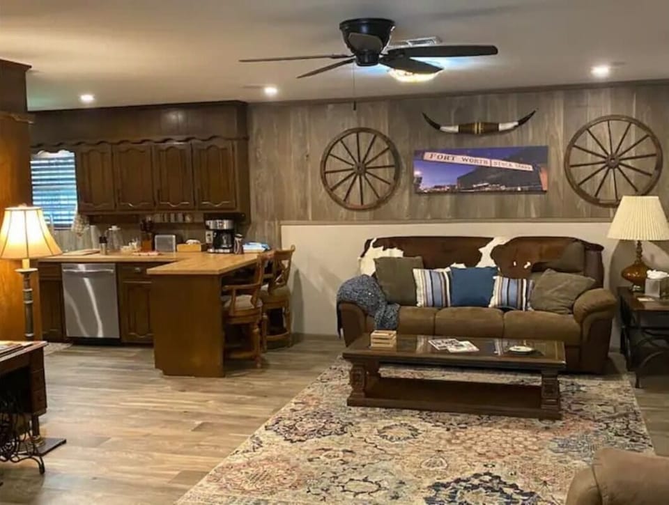Snack bar seating for two!