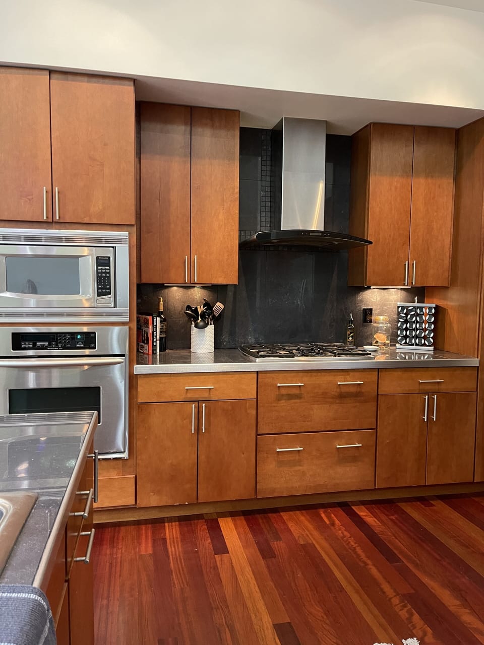 Main Level Gourmet Kitchen with Convection Oven and Gas Stove