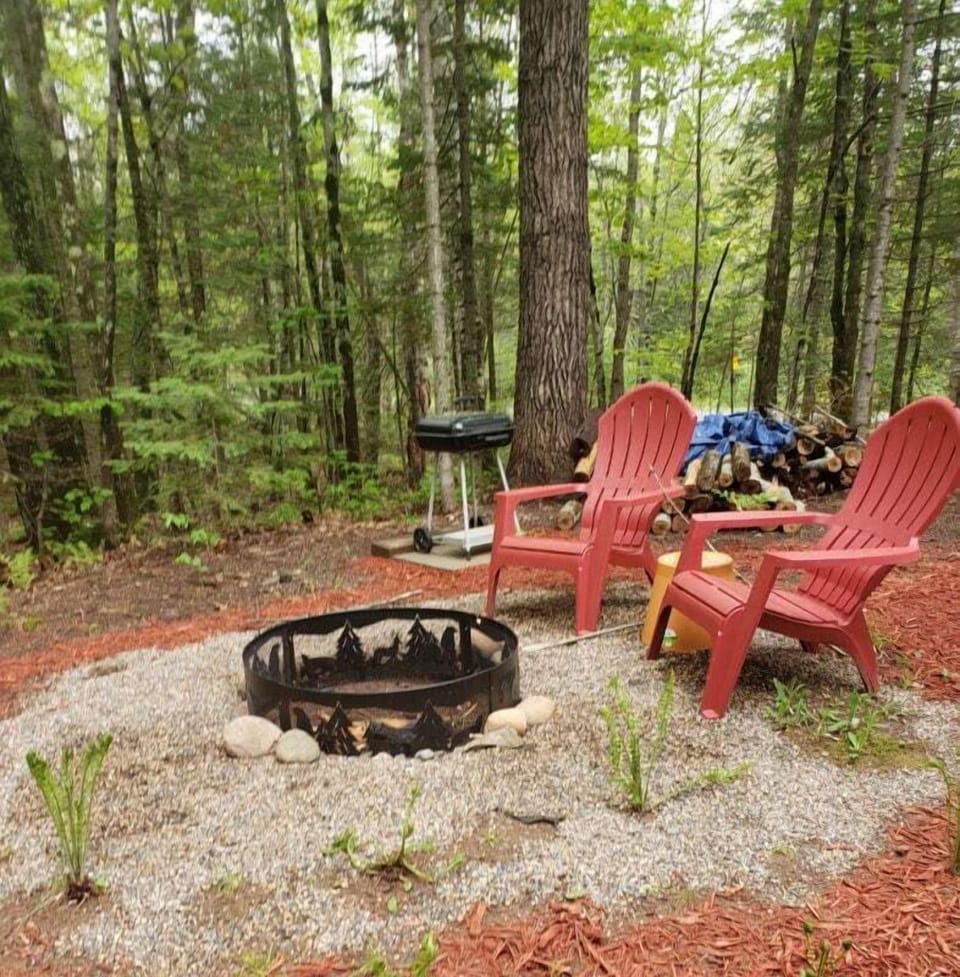 Grill out or just Relax by the firepit after your day's adventures