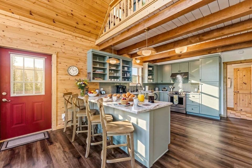 Chef's Kitchen – Fully renovated and thoughtfully stocked with cookware, serving pieces, and modern appliances to make every meal effortless.