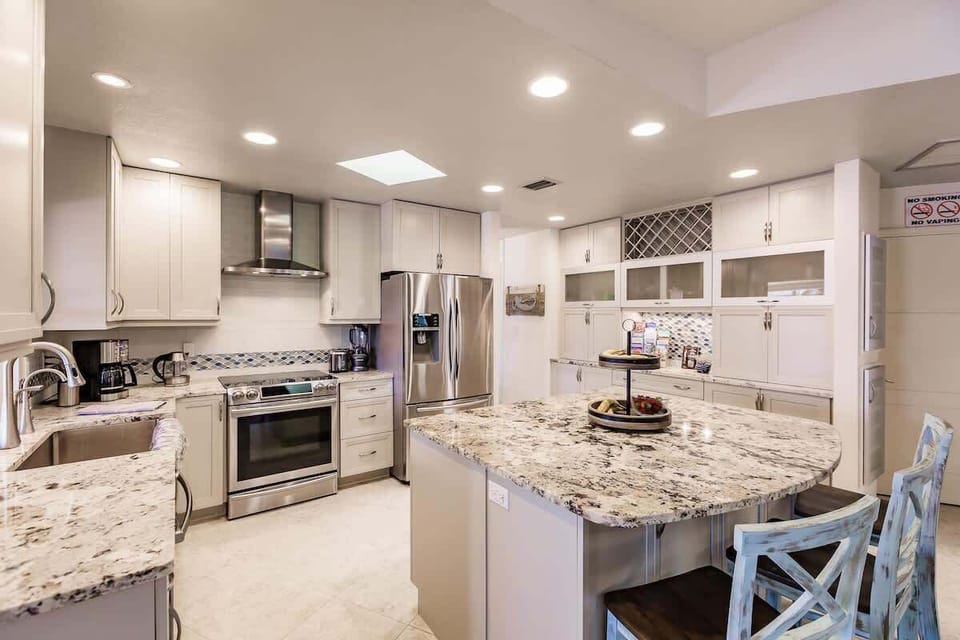 open concept with high end finishes 
