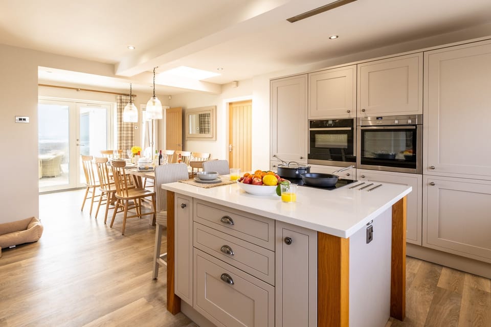 White Cottage Kitchen Work Tops