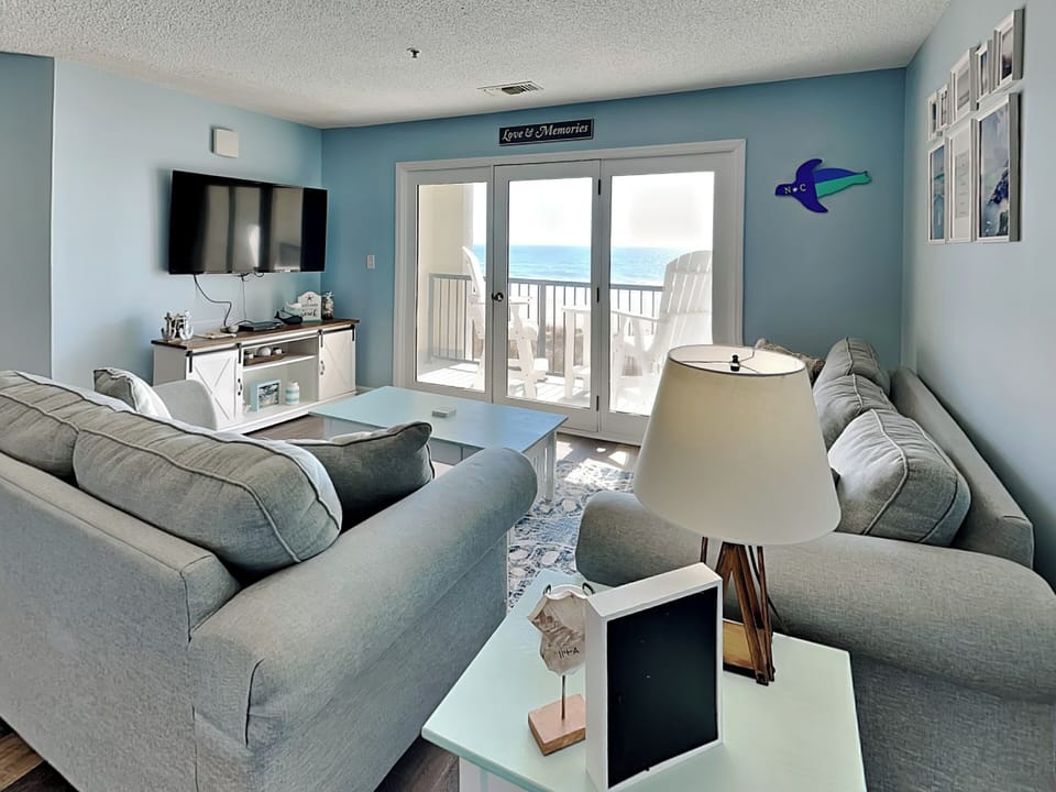 Living Room - Smart TV + Balcony Access