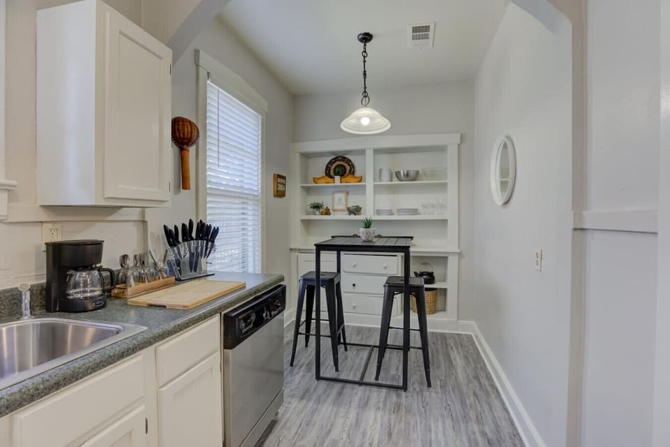 Cook, share, and relax—kitchen and dining area ready for your stay.
