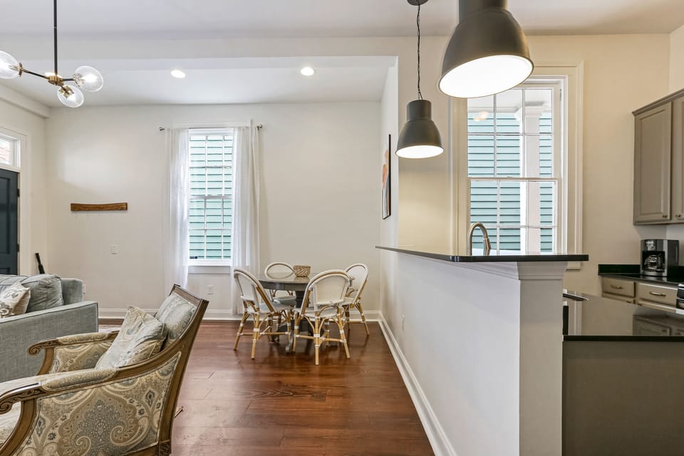 open concept kitchen