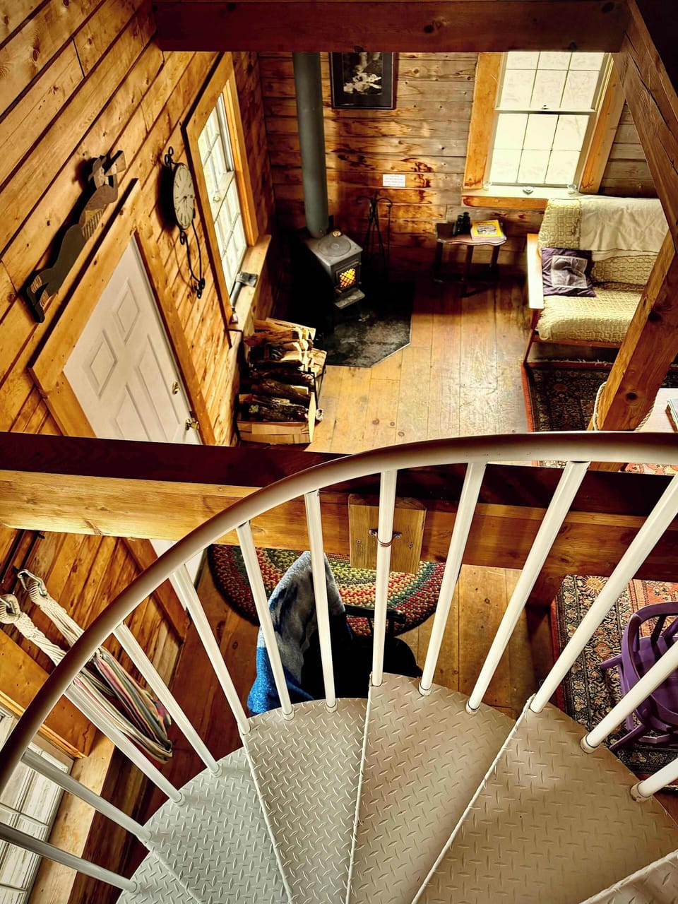 A cozy place to land.  Good naps happen here.