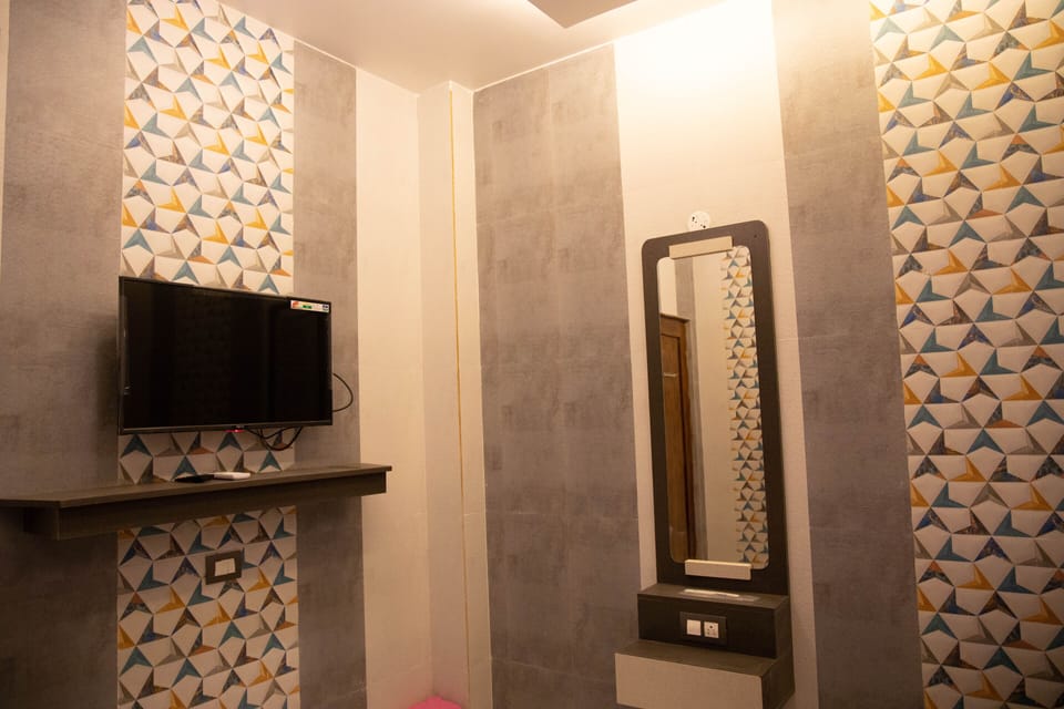 Deluxe Double Room (AC) | Individually furnished, free WiFi, bed sheets