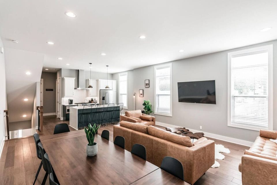 Seating accommodations are plentiful for all your hosting needs.