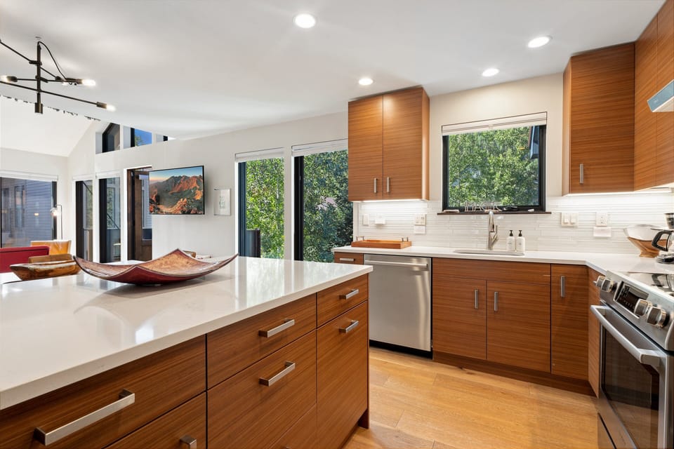 Spacious with all your cooking needs.