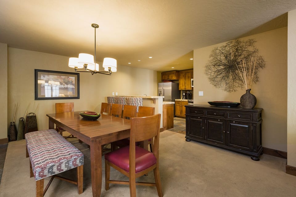 Dining area.
