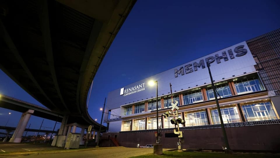 Steps away from the newly renovated Renasant Convention Center