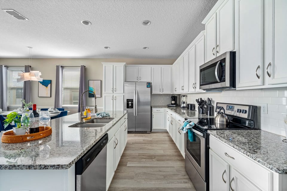 Our kitchen is designed for the best experience for your family.