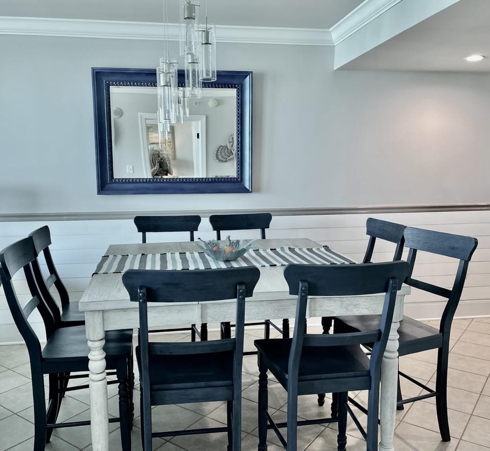 New dining room table