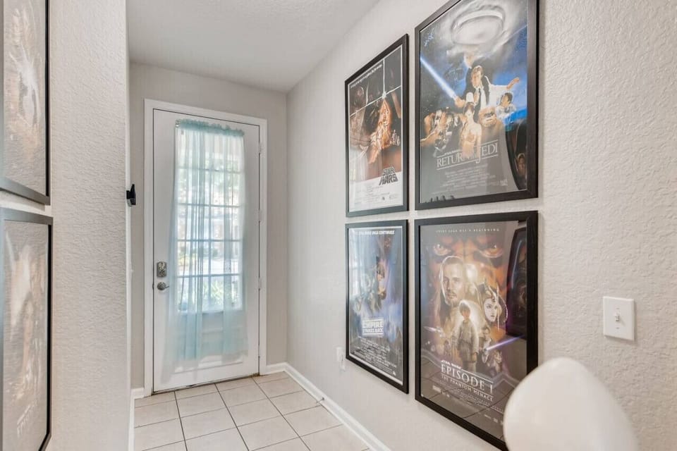 Star Wars-themed entryway welcoming you to an epic stay.