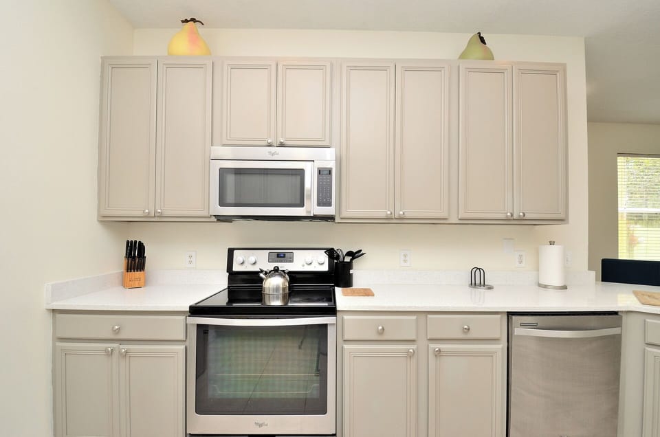 New Stainless steel appliances oven and dishwasher