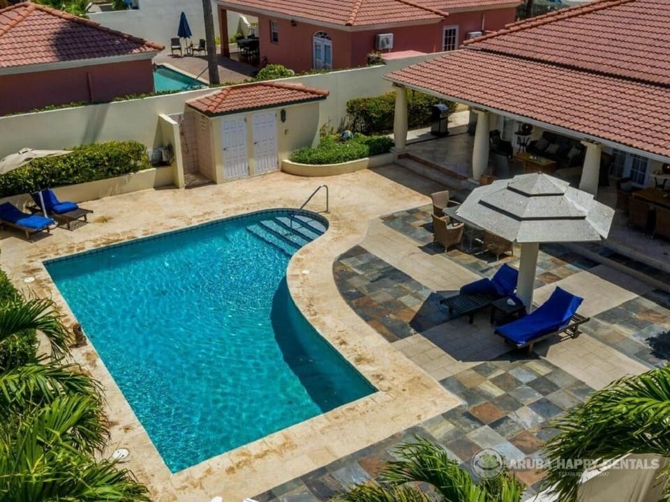 RentalsInAruba Tierra del Sol Vacation Rentals Villa with pool Happy Rentals 
