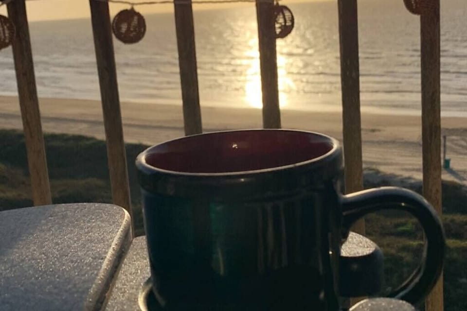 Coffee, Bailey's, Sunrise... quiet, calm, relaxing
