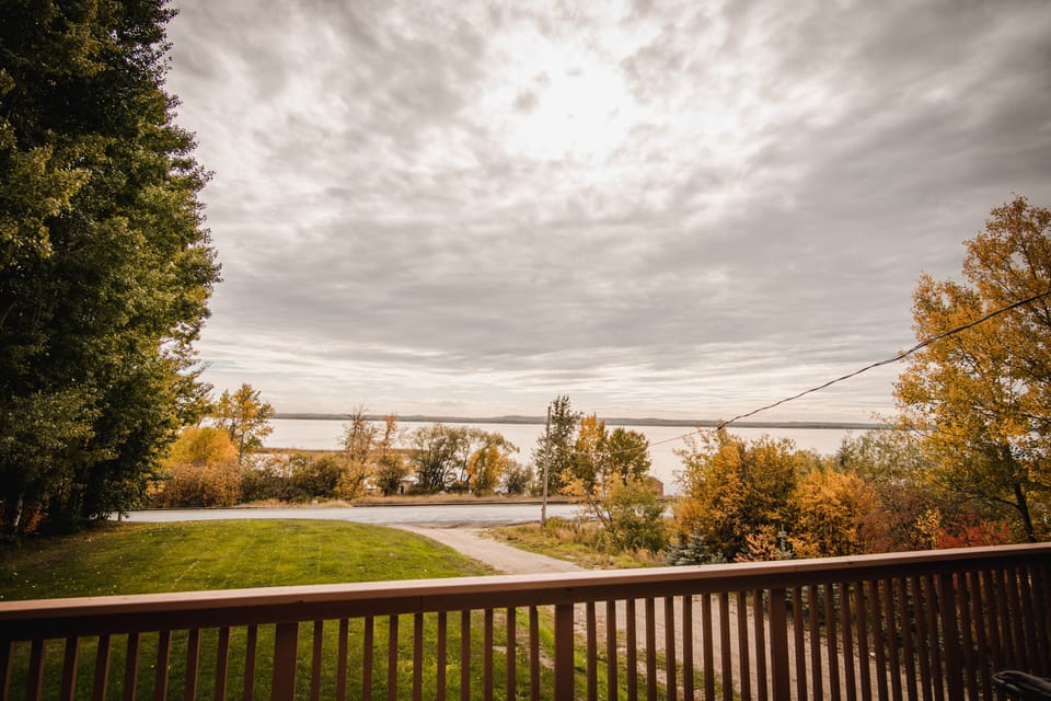 View from the deck 