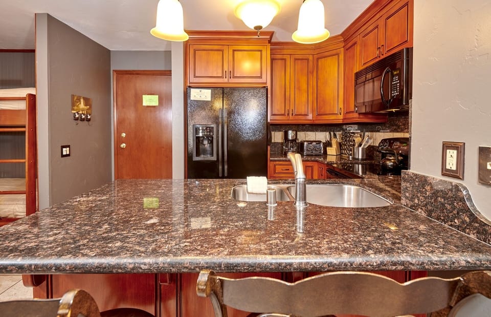 Indoors, Room, Kitchen, Kitchen Island, Granite