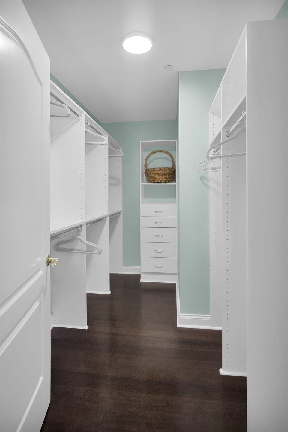 Master - walk in closet